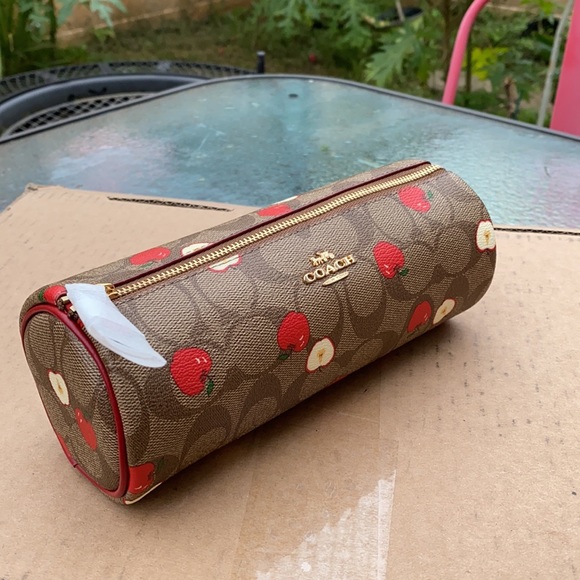 NWT Coach Makeup Brush Bag - Picture 4 of 7